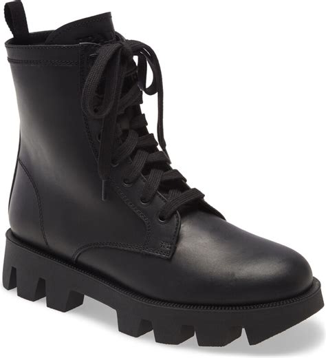 Prada Rocksand Combat Boot 